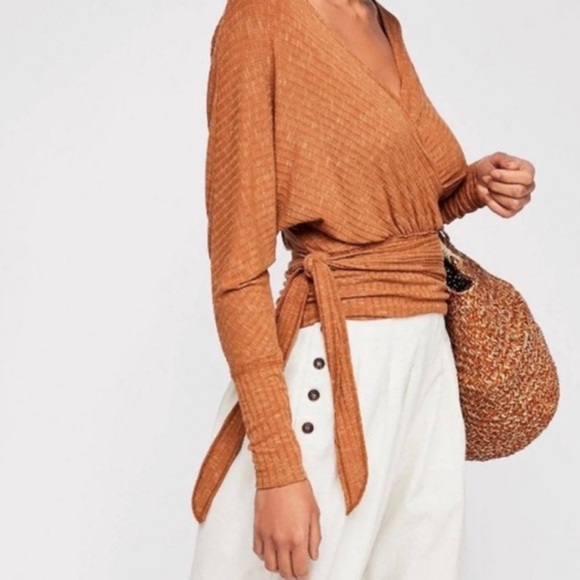Free People Tops - WE THE FREE East Coast Wrap Top